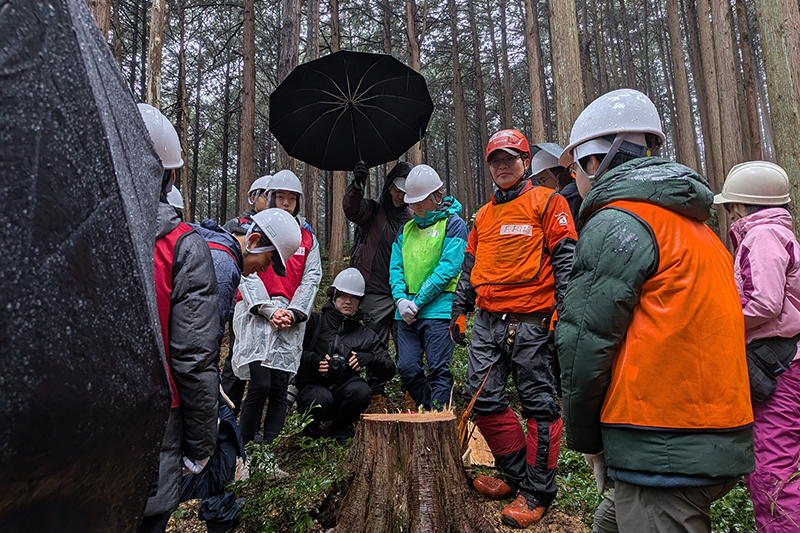 大場理事長からのレクチャーの様子