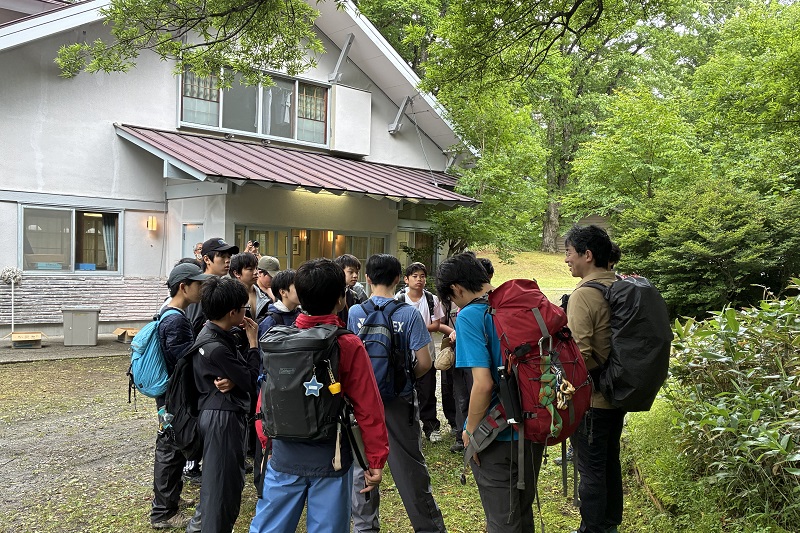 帰寮したときの班の様子