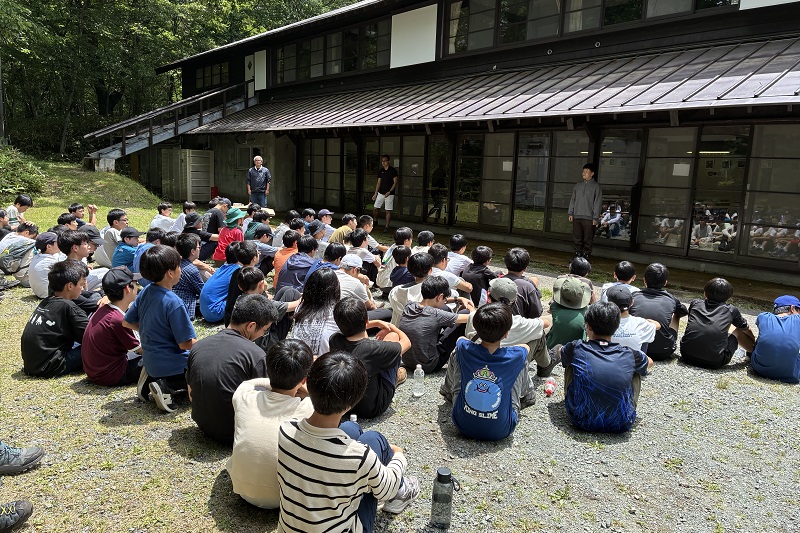 閉校式での生徒代表の言葉