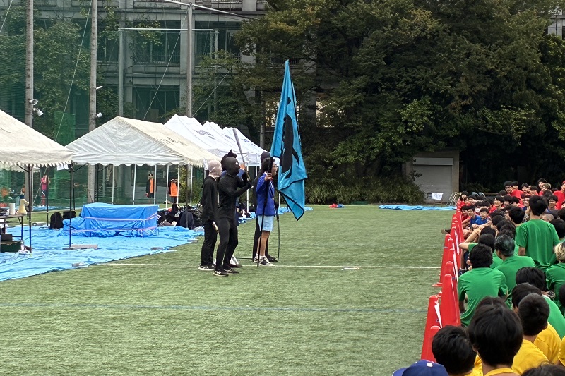 応援団の様子